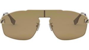 Fendi Sky Yellow Mask Sunglasses