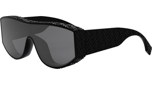 Fendi Lab Black Mask Sunglasses