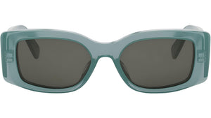 Triomphe Opaline Green Rectangular Sunglasses