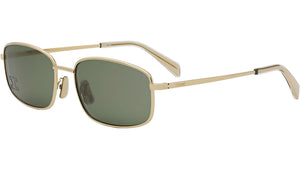 Triomphe Yellow Rectangular Sunglasses