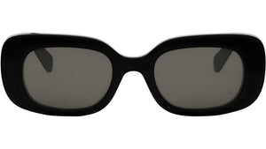 CELINE 3 Dots Black Rectangular Sunglasses