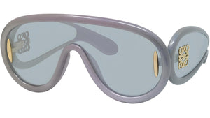 Paula's Ibiza Holographic Black Mask Sunglasses