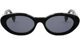 FF Diamonds Black Cat Eye Sunglasses