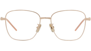 GV Speed Gold Geometric Eyeglasses