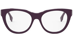 Fendi First Purple Round Eyeglasses