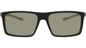 Bolide Black Rectangular Sunglasses