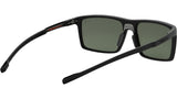 Bolide Black Rectangular Sunglasses