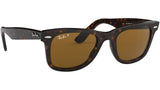 Original Wayfarer Classic RB2140 brown tortoise polarized