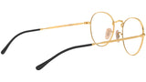 Round Metal Optics II RB3582V gold on top black