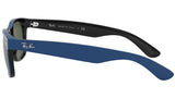 New Wayfarer Color Mix RB2132 rubber blue on black